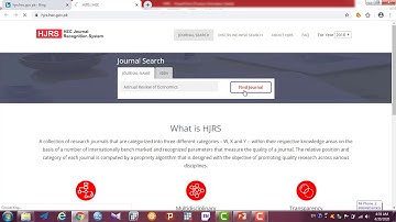 How to find HEC recognized Journal using HJRS system.
