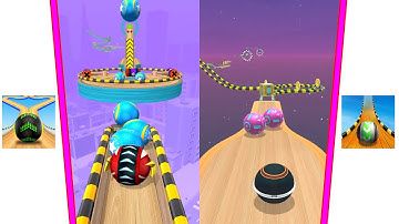 Going Balls | Sky Rolling Ball 3D All Levels New Update iOS,Android Walkthrough