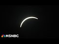 Parts of Indiana experience total solar eclipse