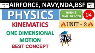 [Kinematics Part - 1] - Motion in Straight Line Concept for Air Force X Group 2021 & Navy AA/SSR screenshot 5