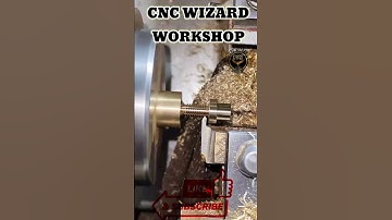 CNC Turn Mill Threading Process #cnc #shorts #turning #machine #automobile #manufacturing #factory