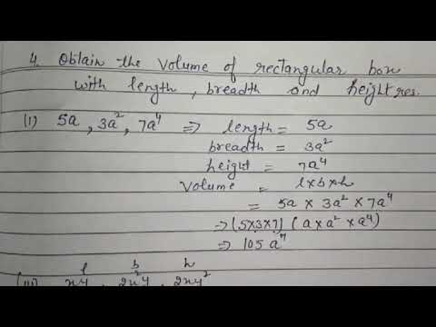 grade 8 ch 9 algebraic expressions part 2 - YouTube