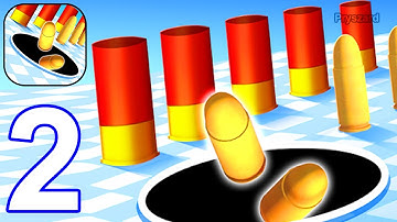 Attack Hole - Black Hole Games - Gameplay Walkthrough Part 2 Tutorial Levels 5-9 (iOS, Android)