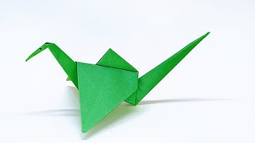 How To Make an Origami Flapping Bird Easy Origami Intructions