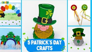 5 Easy St. Patrick’s Day Crafts For Kids | Easy Paper Crafts for Patrick’s Day