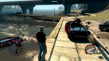 Saints Row The Third - They drive to fast! funny Bots