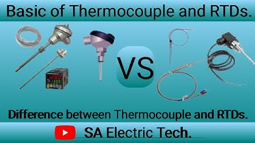 Difference B/w Thermocouple and RTD Temperature Sensor/Advantages/Disadvantages. #electric #sensor