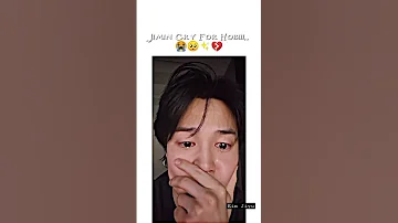 Jimin Crying For Hobii..😭🥺✨💔 { Soon j-Hope Join Military Service } 😭😣 #shorts #hobi #jimin