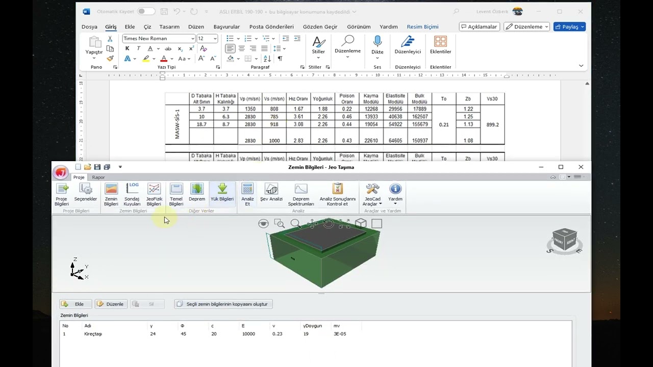 Jeo Taşıma 4.8 - Nokta Yükleme Deneyi ile Geoteknik Rapor Nasıl Hazırlanır