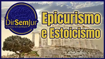 O que os Epicureus e os estoicos tem em comum com Platão e Aristóteles?
