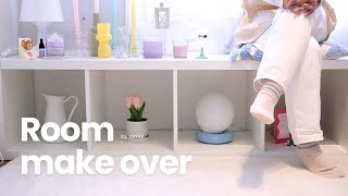 Japan vlogAesthetic Living Room Makeover 2024pastel color items & IKEA Home Smart