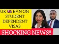 LATEST UPDATES ON UK RESTRICTIONS ON DEPENDENT VISA | UK  STUDENT VISA