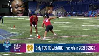 JuJuReacts To Best of Tight End Workouts at the 2023 Scouting Combine