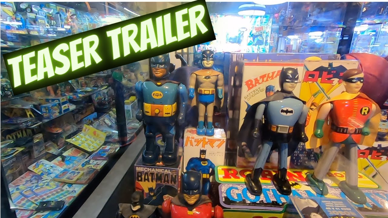 THE BIGGEST BATMAN COLLECTION IN THE WORLD - TEASER TRAILER