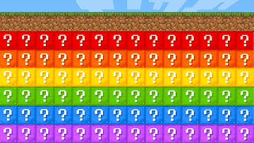 Minecraft UHC but the entire world is Lucky Block Layers..