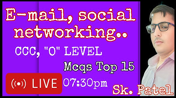 E-mail, social networking and e-Governance services ccc #pragyacomputerinstitute #pci #latghat