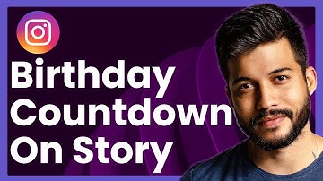 How To Put Birthday Countdown On Instagram Story (Easy Tutorial)
