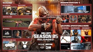 NEW MW2 SEASON 5 RELOADED UPDATE (Operators, Events, Lara Croft & MORE) - Modern Warfare 2