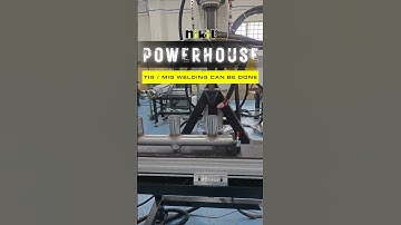 Powerhouse Welding Machine in Action  TIG & MIG Circular Welding Like Never Before! #shorts #welding