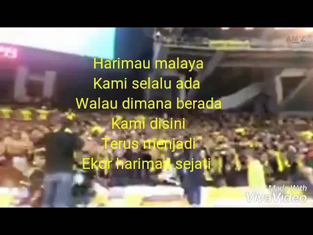 Ultras Malaya -- Lirik Ekor Harimau Sejati class=