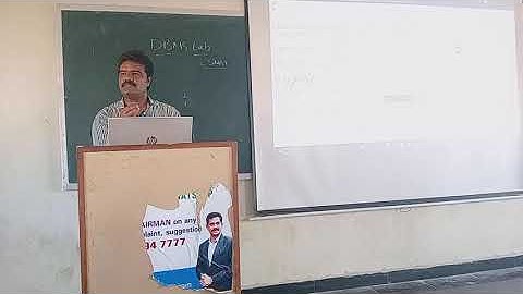 CSM-A (DBMS lab experiment -1)