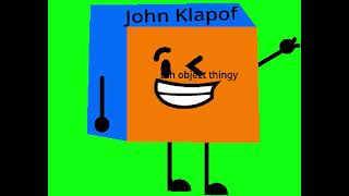 Oh John Klapof Is So Cool