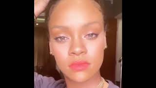 Rihanna LISTENING to 'A No No' by Mariah Carey! (2019)