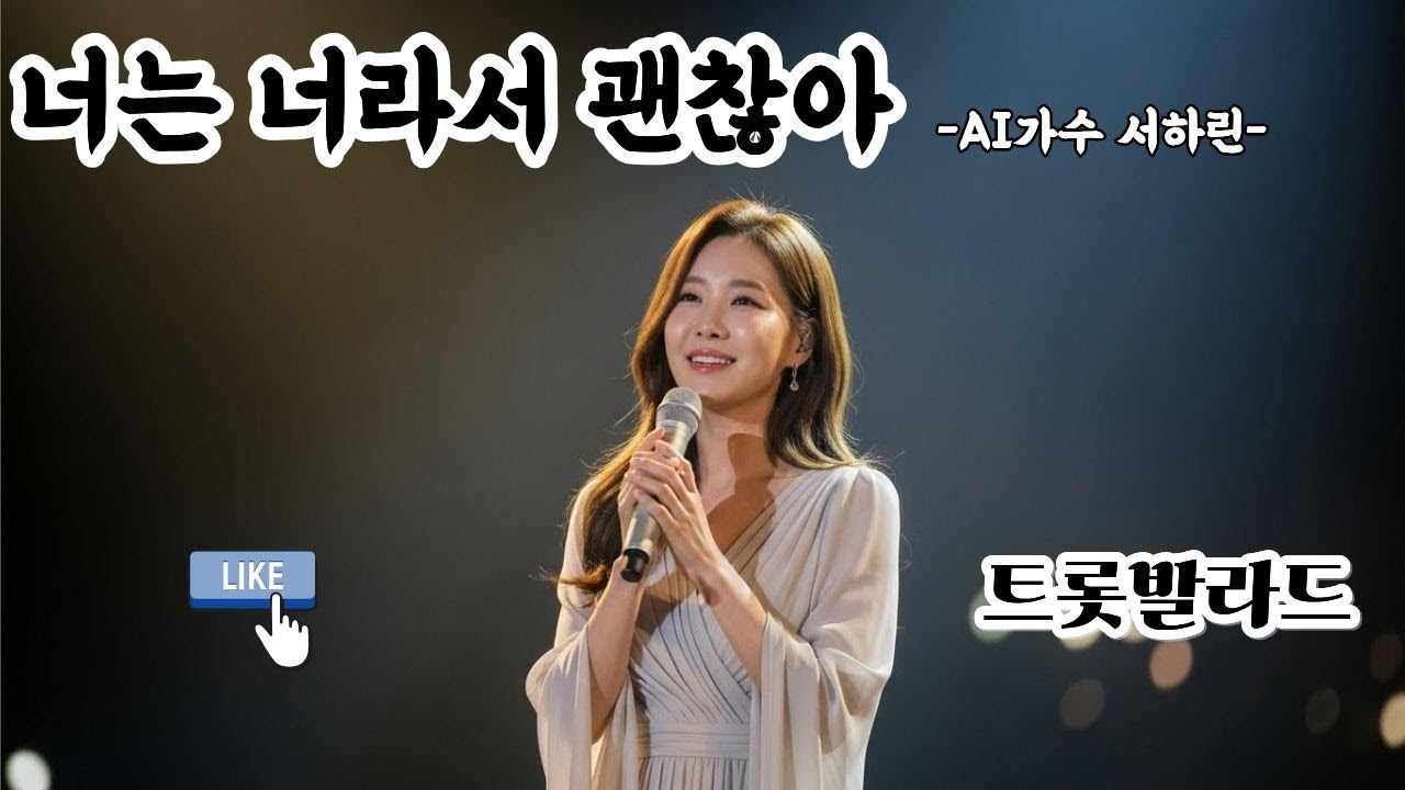 너는 너라서 괜찮아-딸에게 보내는 응원 메세지 #트롯발라드#감성발라드#8090락발라드 #음악 