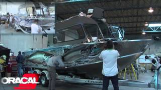 Wrapping a 27' fishing charter boat
