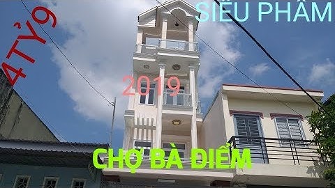 Bán Nhà đất Hóc Môn ✅ Bán nhà 4 ×22 đúc 1 trệt 3 lầu đường Phan Văn Hớn Gần chợ BÀ ĐIỂM Hóc Môn