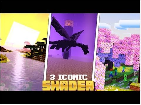 Top Three iconic Shaders in | Minecraft - YouTube