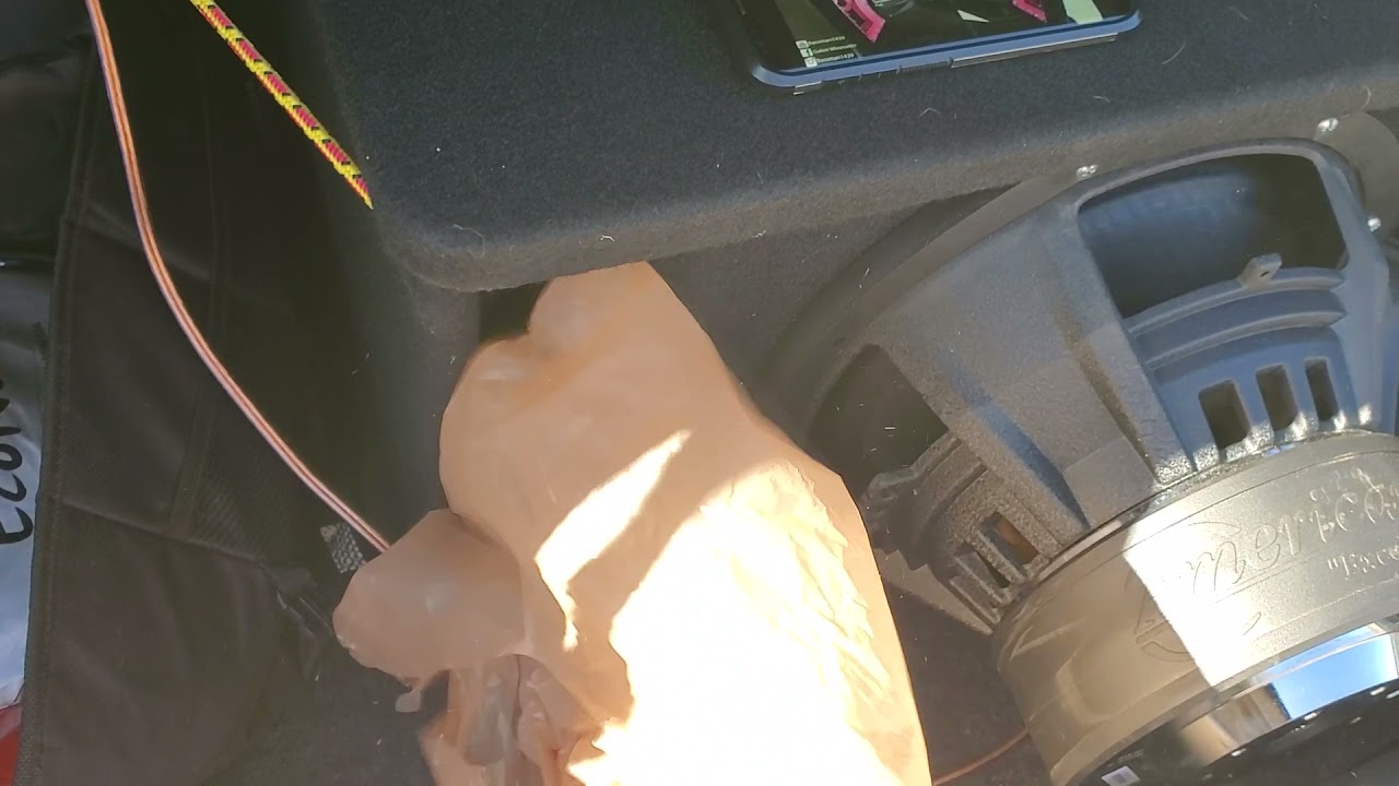 American bass xr 12 on skar 800.1d