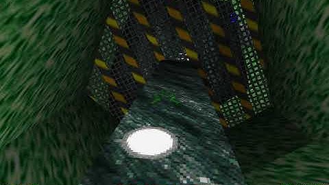 Descent II, Level 21, insane difficulty, cold start, no death, full rescue, 200 HP at "exit"