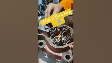 “Power in Every Turn ⚙️ | Installing Valve Spring with Motivation 💯🔥 #EngineRoom#shortsfeed#ytshorts