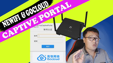 How to set up Captive Portal or Hotspot gateway using Newifi Router and GoCloud firmware?