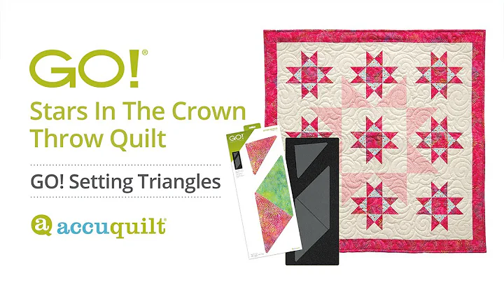 AccuQuilt Setting Triangles Project Tutorial