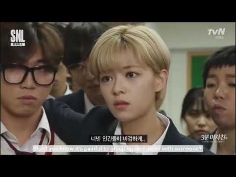 [Eng Sub] SNL-Korea TWICE - 3 minute girlfriend