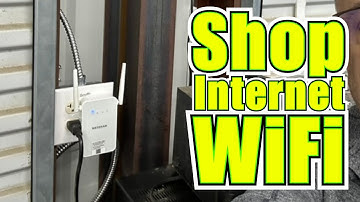 Bringing the World to Your Remote Garage/Shop: Adding Internet Access DIY