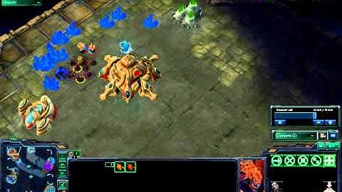 Zerg Rush against 2 protoss