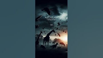 وما من دابة في الأرض ولا طائر - قرآن كريم بصوت الشيخ محمد صديق المنشاوي  #قرآن #قران_كريم