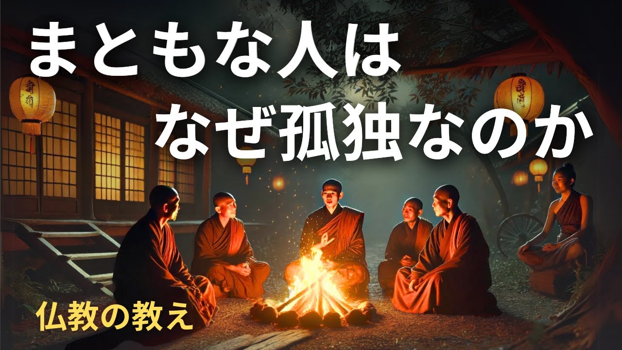 まともな人が孤独（ぼっち）な理由 | ブッダの教え
