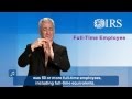 ASL: Health Care Law: Are You an Applicable Large Employer? (Captions & Audio)