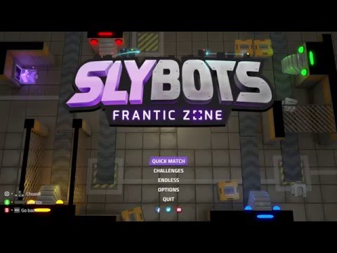 Slybots: Frantic Zone || A basic arcade arena shooter