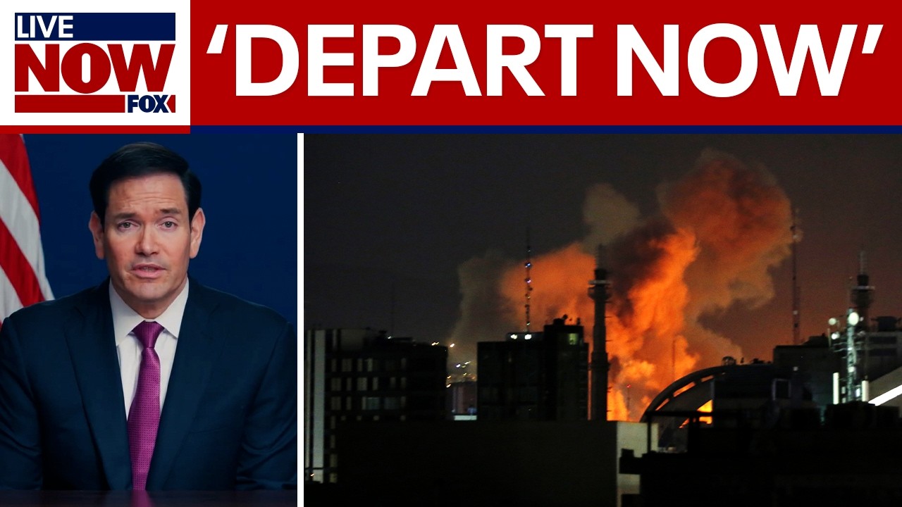 Iran strikes: Americans in Middle East urged to 'DEPART NOW'