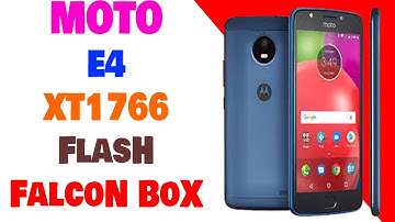Moto E4 XT1766 Write Firmware Done Via Falcon Box