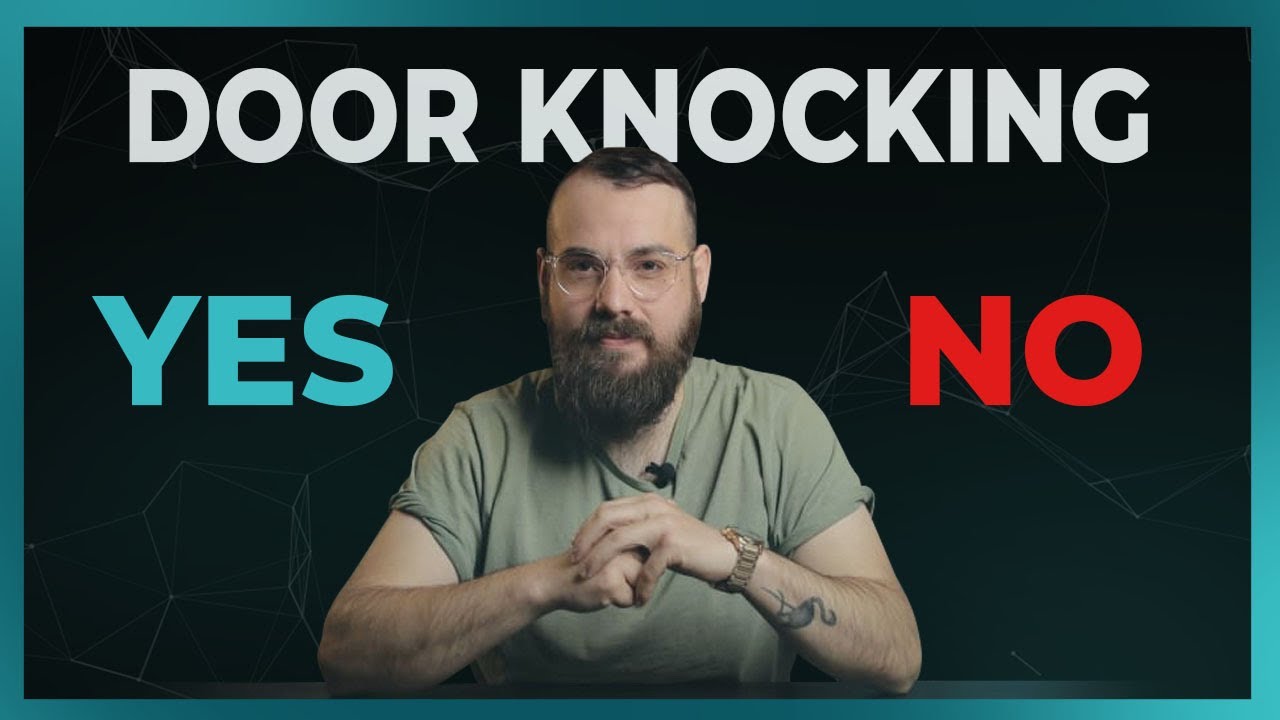 Should Estate Agents DOOR KNOCK potential customers? | Lead generation for UK Estate Agents