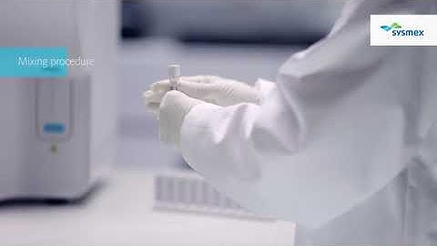 Sysmex QC material preparation