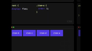 CSS Flex Order Animated