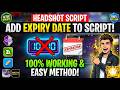 How to add expiry date in gg script | FF Headshot Script Kaise Banaye | Lua Script Making Today |