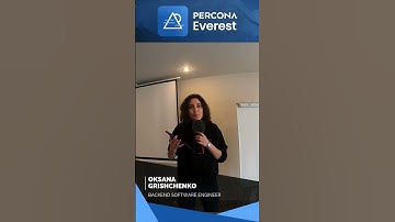 Quick Chat with Oksana: Backend Engineer on Percona Everest